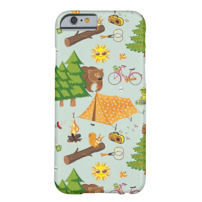 Coques Case-Mate iPhone Motif de camping (Dos)