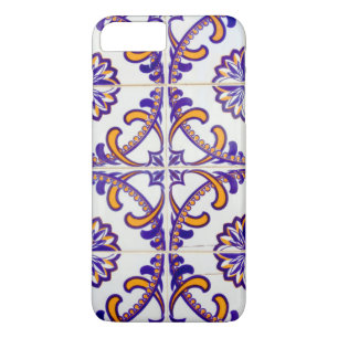 Coque iPhone 7 Plus Motif de carreaux en gros plan, Portugal