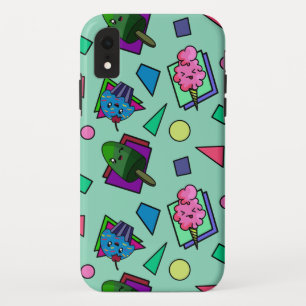 Case-Mate iPhone Case Motif de cartons multicolores rétro