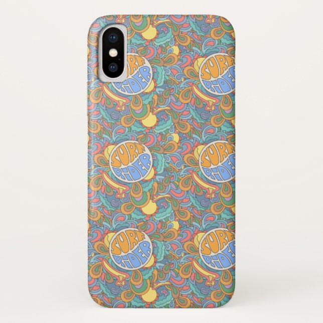 Coques Case-Mate iPhone Motif de cavalier de surf (Dos)