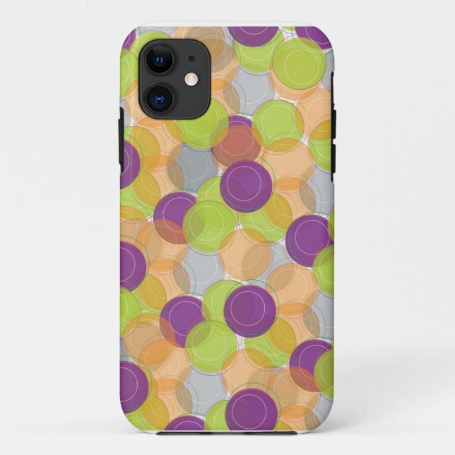 Coques Case-Mate iPhone motif de cercle (Dos)