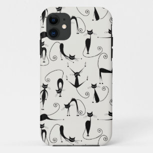 Case-Mate iPhone Case motif de chat noir