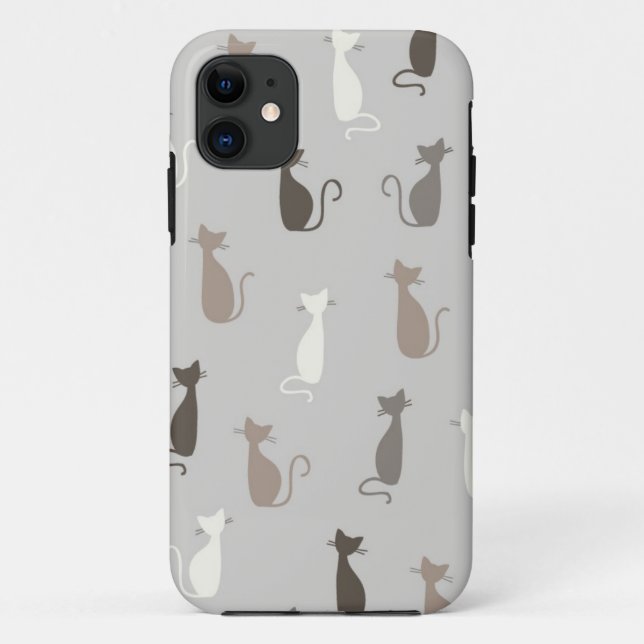 Coques Case-Mate iPhone Motif de chats (Dos)