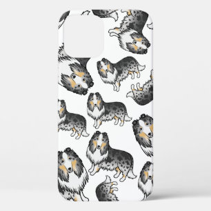 Case-Mate iPhone Case Motif de chien de dessin animé mignon Collie Rough