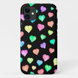 Coque Case-Mate Pour iPhone Motif de coeur coloré moderne