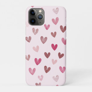 Case-Mate iPhone Case Motif de cœur rose mignon – Design romantique et é