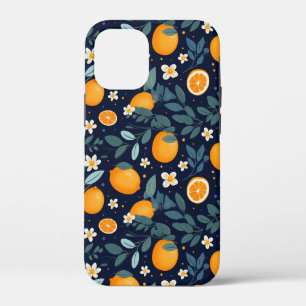 Case-Mate iPhone Case Motif de délice orange et floral