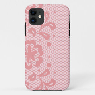 Coque Case-Mate Pour iPhone Motif de dentelle, cru 3 de fleur