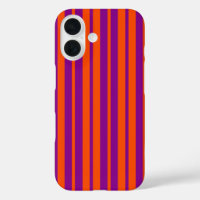 Motif de design de rayures élégantes orange et vio
