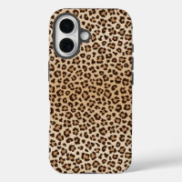 Motif de design imprimé léopard exotique