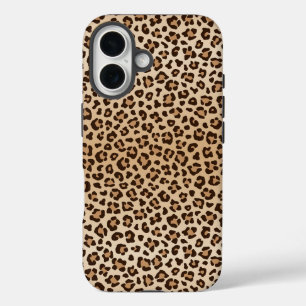 Coque Pour iPhone 16 Motif de design imprimé léopard exotique