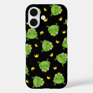 Coque Pour iPhone 16 Motif de dessin de grenouille