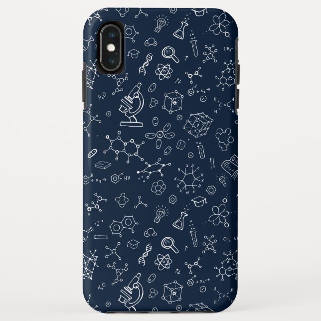 Coques Case-Mate iPhone Motif de dessin science / chimie (Dos)
