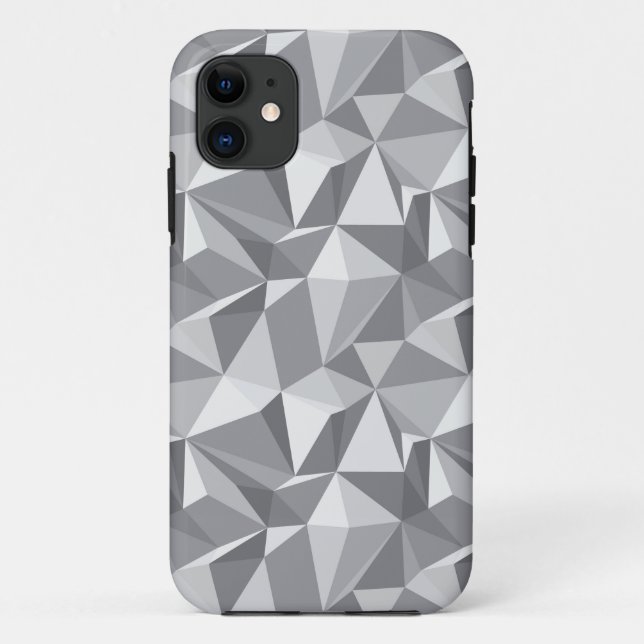 Coques Case-Mate iPhone Motif de diamant - Polygone Abstrait (Dos)