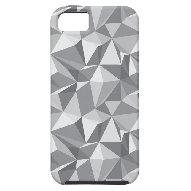 Coques Case-Mate iPhone Motif de diamant - polygone abstrait (Dos)