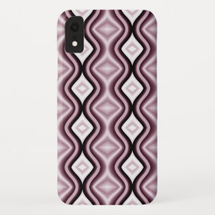 Case-Mate iPhone Case Motif de diamant rouge prune