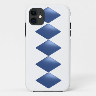 Etui iPhone Case-Mate Motif de diamants flottants bleus