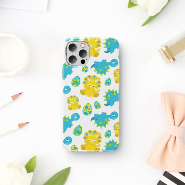 Coques Case-Mate iPhone Motif De Dinosaures, Dinosaures Mignons, Baby Dino (Créateur téléchargé)