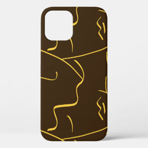 Case-Mate iPhone Case Motif de faces de dessin d'une ligne