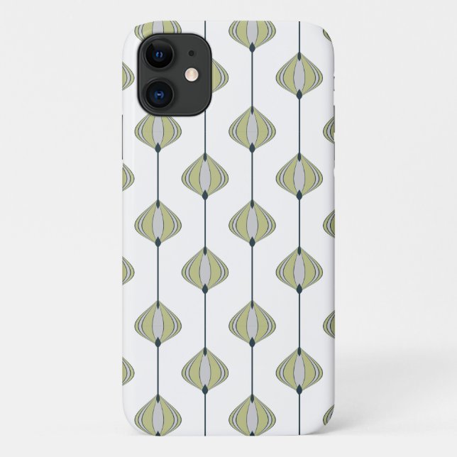 Coques Case-Mate iPhone Motif de feuilles (Dos)