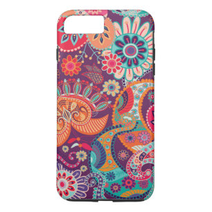 Coque Case-Mate Pour iPhone Motif de fleur chic de Boho de hippie de Bohème de