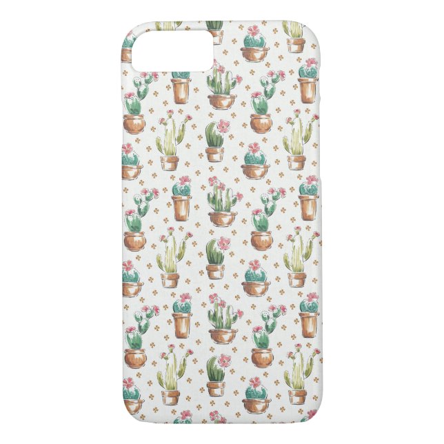 Coques Case-Mate iPhone Motif de fleur d'étape | de fleur de désert (Dos)