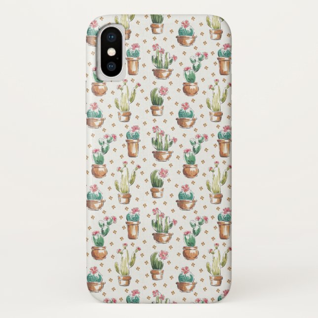 Coques Case-Mate iPhone Motif de fleur d'étape | de fleur de désert (Dos)