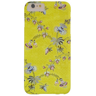 Coque iPhone 6 Plus Barely There Motif de fleur vintage jaune