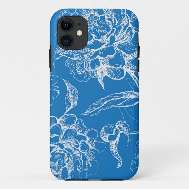 Coques Case-Mate iPhone Motif de fleurs (Dos)