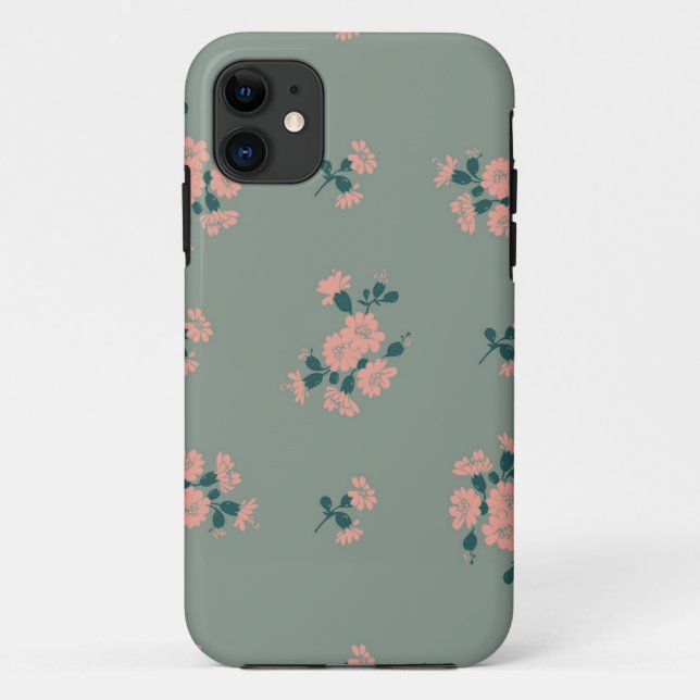 Coques Case-Mate iPhone Motif de fleurs (Dos)