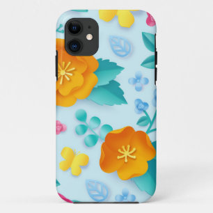Case-Mate iPhone Case Motif de fleurs