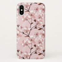 Motif de fleurs de fleurs de cerisier