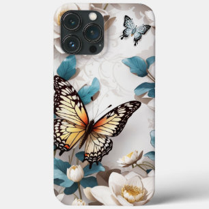Case-Mate iPhone Case Motif de fleurs de papillon sans couture