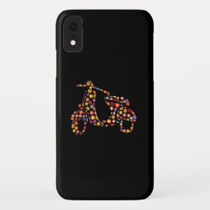Case-Mate iPhone Case Motif de fleurs de scooter moteur
