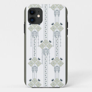 Case-Mate iPhone Case motif de fleurs et boucles karo