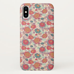 Etui iPhone Case-Mate Motif de fleurs et de feuille de pivoine