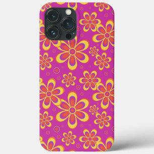 Case-Mate iPhone Case Motif de fleurs Super magenta violet