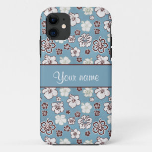 Coque iPhone 11 Motif de fleurs vintage de ketmie