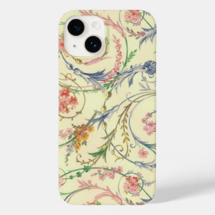 Coque Pour iPhone 14 Motif de Florentine italienne aux fioritures