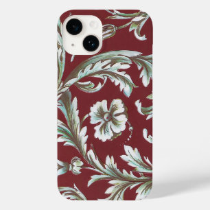 Coque Pour iPhone 14 Motif de Florentine Italienne avec Flourishes
