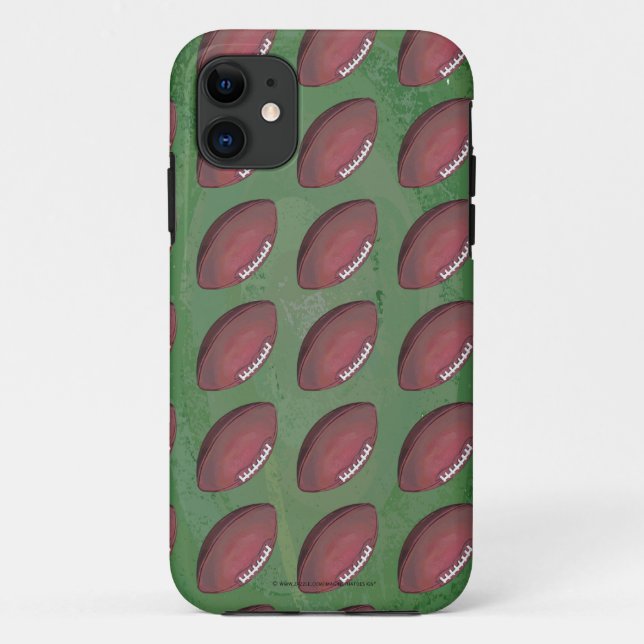Coques Case-Mate iPhone Motif de football peint (Dos)