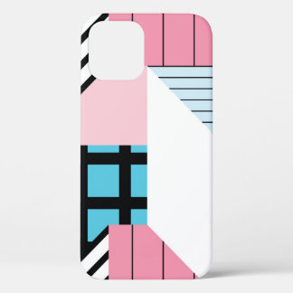 Case-Mate iPhone Case Motif de formes géométriques transparente.