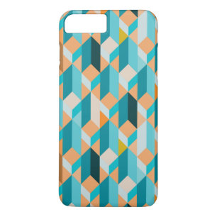 Etui iPhone Case-Mate Motif De Formes Turquoises Et Oranges