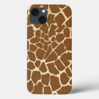 Motif de fourrure Giraffe Imprimer