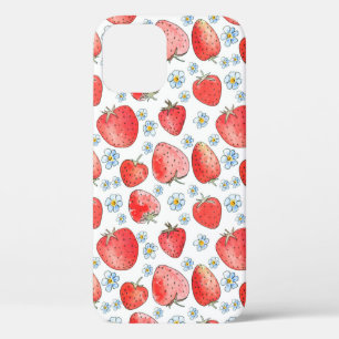 Case-Mate iPhone Case Motif de fraise fraîche et lumineuse en été. Eau