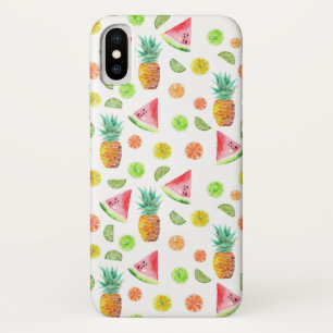 Coque Case-Mate Pour iPhone Motif de fruit glacé d'aquarelle