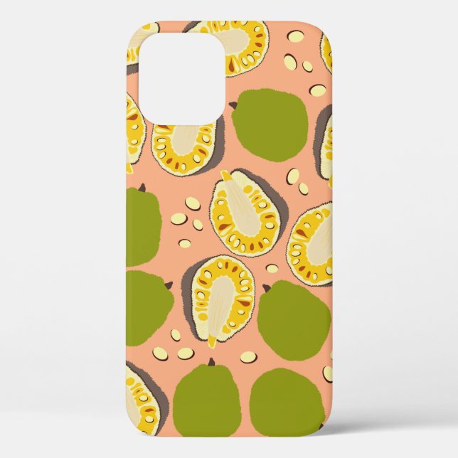 Coques Case-Mate iPhone Motif de Jackfruit d'été tropical - Fruit exotique (Verso)