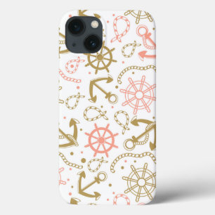 Case-Mate iPhone Case Motif de la Ancre d'or
