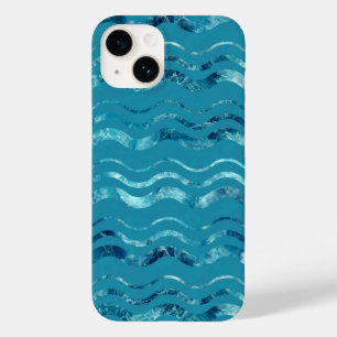 Coque Pour iPhone 14 Motif de la mer bleue