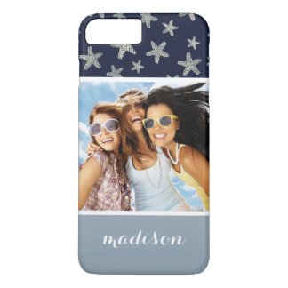 Coque iPhone 8 Plus/7 Plus Motif De La Mer D'Éclair | Votre photo et votre no
